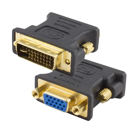 adaptador dvi macho a vga